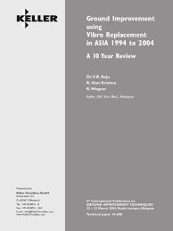 The enterprise operates in the construction of buildings industry. Vibro Replacement Deep Foundation Soil