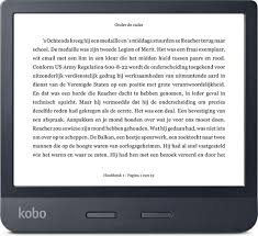 Bol Com Kobo Libra H2o E Reader Waterdicht Grote 7 Inch Scherm Instelbaar Warme Kleur