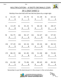 3 Worksheet Free Math Worksheets Fifth Grade 5 Decimals Addition Subtraction Adding De In 2020 Free Math Worksheets Printable Multiplication Worksheets Math Worksheets