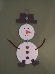 Snowman Mobile Winter Crafts Crafts January Crafts