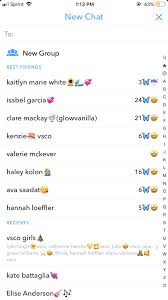 My Best Friends List Snapchat Names Snapchat Friends Snapchat Best Friends