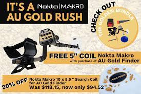 Going for the gold has never been easier than with the nokta / makro au gold finder metal detector! Kellyco Metal Detectors Go For The Gold With Nokta Makro Milled