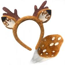 Great for birthday party favors, bachelorette parties, baby showers, halloween costumes, photo booth props, and dress up! Reindeer Animal Ears Headband And Tail Costumes To Buy Perth