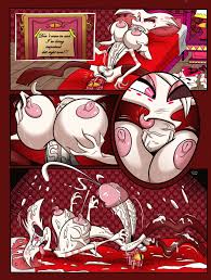 The lust of Vaggie and angel dust porn comics. Big penis porn comics.