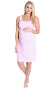 Chloe Pink Maternity Nursing Sleeveless Nightgown Matching Labor Gown Hospital Gown Robe And Baby Coming Hom Maternity Nursing Gowns Night Gown Nursing Gown