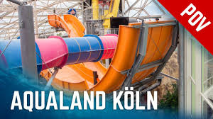 Alle Rutschen Im Aqualand Koln All Water Slides Onride 2016 Version Vakantie Duitsland