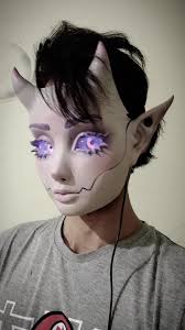 Mask with Moving Mouth