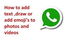 Scroll down and tap keyboard. How To Add Text Emoji S And Drawing On Photo And Video In Whatsapp Youtube