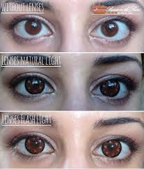 Review Dream Eye Brown Star Glow Contact Lenses Sponsored Berries In The Snow