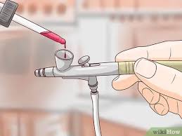 How to use airbrushing acrylic paints. 3 Ways To Airbrush Wikihow