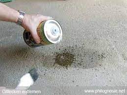 Olflecken Entfernen Aus Beton Und Asphalt Olflecken Entfernen Olflecken Hilfe Im Haushalt