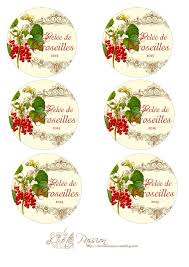 Saveurs Gourmandes Et Etiquettes Cote Passion Etiquettes Confitures Gratuites Etiquette Confiture Gelee Groseille