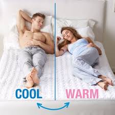 Quilted Fitted Mattress Pad Featuring Nanotex Coolest Comfort Temperature Regulating Cooling Heated Mattress Pad Cooling Mattress Pad Mattress Pad