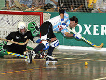 Records exist of it being played in persia in 2000 bc. Hockey Wikipedia