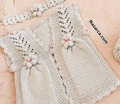 1 Anlatimla Takim Kiz Bebek Orgu Seti 3 Parca Nazarca Com Baby Knitting Patterns Orgu Bebek