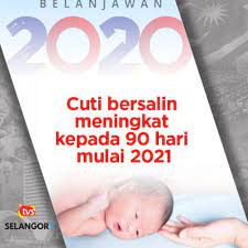 Tak kira dalam sektor kerajaan atau swasta, pemberian cuti bersalin tertakluk pada akta kerja 1955. Cuti Bersalin 90 Hari Majikan Swasta Ingkar Berdepan Tindakan Selangorkini