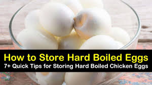 It is the much better option its. 7 Quick Tips For Storing Hard Boiled Chicken Eggs
