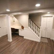 Generally speaking, areas like your basement that has high levels of moisture and dampness should be avoided. 75 Beautiful Cork Floor Basement Pictures Ideas July 2021 Houzz
