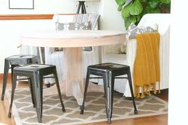 Our dining table is one that we built several years ago and i shared in an updated tutorial. Diy Whitewashed Table Before And After Coastal Collective Co