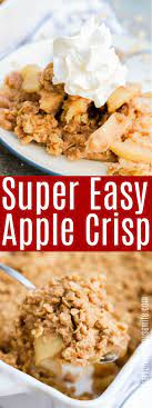 Amazing Easy Apple Crisp I Love This Simple Dessert Recipe With Apples Dessert Apples Recipe Apple Crisp Easy Apple Crisp Recipes Apple Recipes