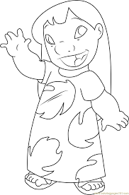 Article by best coloring pages. Lilo Pelekai Coloring Page For Kids Free Lilo Stitch Printable Coloring Pages Online For Kids Coloringpages101 Com Coloring Pages For Kids