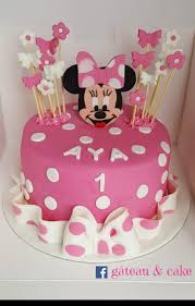 Gateau D Anniversaire Minnie Gateau Cake Cake Desserts