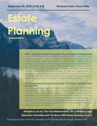 September 2019 Estate Planning Cle By The State Bar Of South