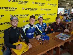 To aid this, brad is buried in michael's grave. Dunlop Brad Binder Track Day Phakisa Freeway The Bike Show