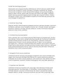 Kegagalan menambah ilmu akan membuatkan usahawan itu usang dan. Ciri Ciri Usahawan Berjaya