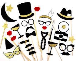 1920s Wedding Photo Props Photobooth Flapper Jazz Roaring Etsy Wedding Photo Booth Props Photo Booth Props Wedding Photo Booth