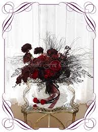 Black damask and glamorous baroque touches will set a dark romance theme for your winter wedding. Minerva Bridal Bouquet Artificial Bridal Bouquets Silk Wedding Flower Packages Flowers For Ever After