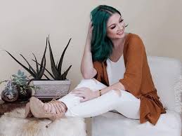 Dark hunter emerald green with faded tips, clip in hair extensions, tape in hair, bundles, wefts, green hair, human hair extensions. 10 Of The Wildest Emerald Green Hairstyles For Young Women