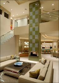 Love The Angled Layout High Ceiling Living Room Luxury Living Room Modern Interior Design