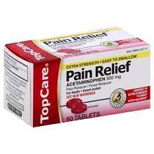 Cannot be used in conjunction with insurance. Pain Relief Acetaminophen 500 Mg Topcare 50 Tablets Delivery Cornershop By Uber