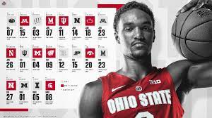 Ohio State Hoops On Twitter Sports Graphic Design College Sports Graphics Basketball Design