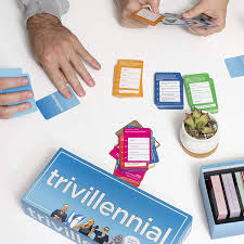 Aug 11, 2020 · millennials should have no problem doing well on this 2000s pop culture trivia quiz if you still miss talking to your friends on aim, then this quiz is made for you! Buy Trivillennial The Trivia Game For Millennials A Party Game Online In Turkey B07r6tg5fw
