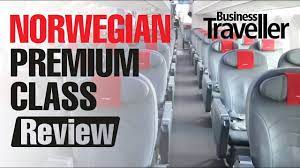The seat in the premium economy cabin was impressive and was much like a business class seat on another airline. Norwegian Premium Cabin London To New York Business Traveller Youtube
