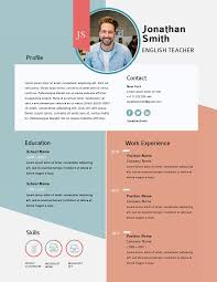 Free Resume Maker Resume Builder Visme Free Resume Maker Teacher Resume Template Resume Maker