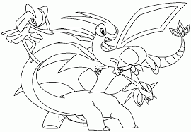 Dibujos Para Colorear De Pokemon Mega Evoluciones