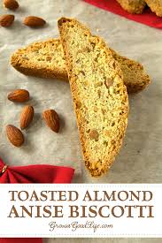 Directions cream butter and 1 cup sugar. Toasted Almond Anise Biscotti Recipe