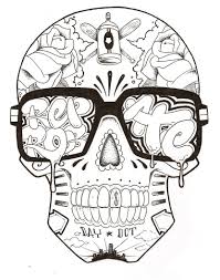 The downloads offer a wide character set and the fonts are very easy on the eye, thus making it easy to read while. Graffiti Characters Skull Images Pictures Graffiti Characters Graffiti Drawing Graffiti Doodles