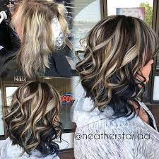 Hair Color Highlights And Lowlights Chunky Haircolor 64 Ideas For 2019 Hair Color Highlights Hair Styles New Hair