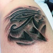 Pyramid tattoos take influence from illuminati symbolism and feature the all seeing eye. 40 Pyramid Tattoo Designs For Men Ink Ideas With A Higher Purpose