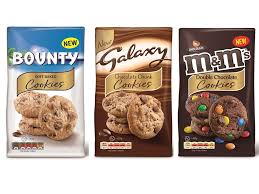 It's no secret that i love chocolate chip cookies. New Galaxy Bounty And M M S Cookies From Mars
