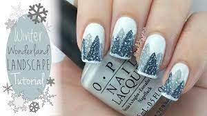 Get ready for winter with these nail designs ranging from minimalist to glam animal print. Easy Winter Wonderland Nails Tutorial Youtube