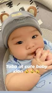Taba at cute baby xian 👶👶👶 MaMeDa Taba at cute baby xian