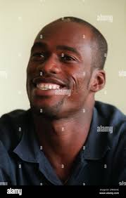 Chris Lewis Cricket Player of England and Nottinghamshire Dbase Stock Photo 