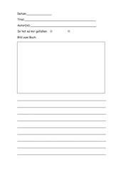 Das projekttagebuch incl vorlagen für excel und teil von tagebuch vorlage word. Lesetagebuch 4teachers De