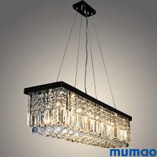 Modern Crystal Chandeliers Rectangular Led Pendant Lights Indoor Art Deco Lamps Lighting Fixtures For Dining Living Room Hotel Low Voltage Pendant Lighting Exterior Pendant Light From Huanze 272 52 Dhgate Com