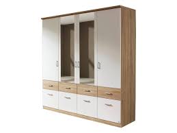 Office schrank tueren eiche sonomaweiss download image more www moebel eins de. Kleiderschrank 181 Cm Sonoma Eiche Weiss Bremen Extra 0446007828